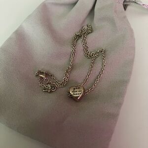 Pandora Sterling Silver You Are So Loved Heart Charm Necklace